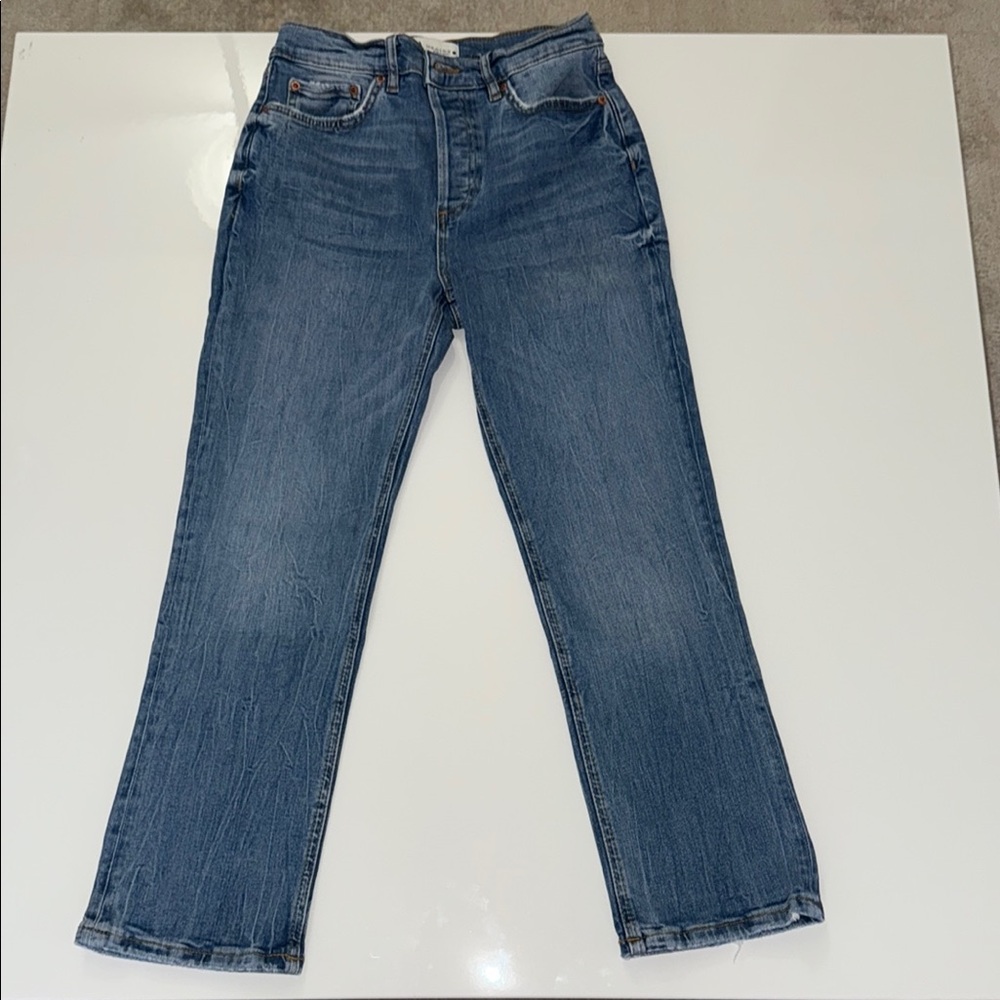 Zara Women's Straight Blue Jeans size